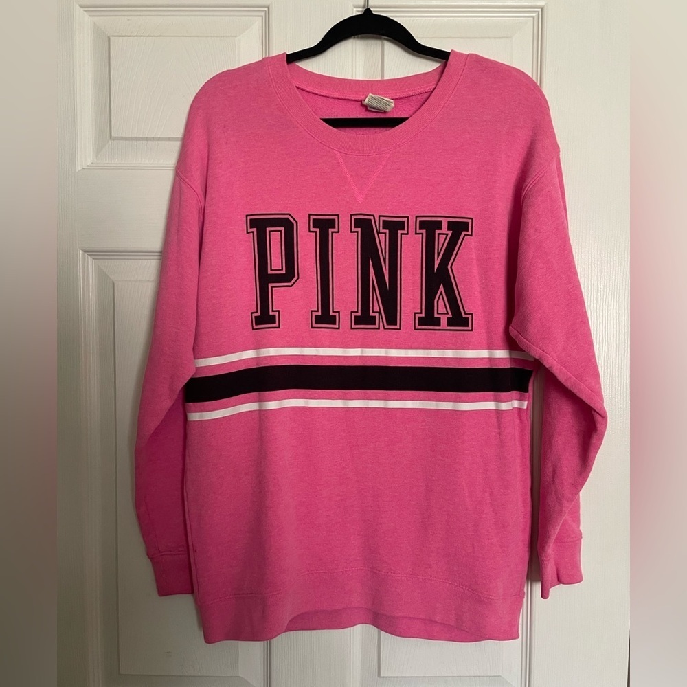 Victoria's Secret Pink XS Oversized Crew Neck Sweater